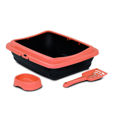 Bergamo Litter Pan Birba Starter Kit - Melon