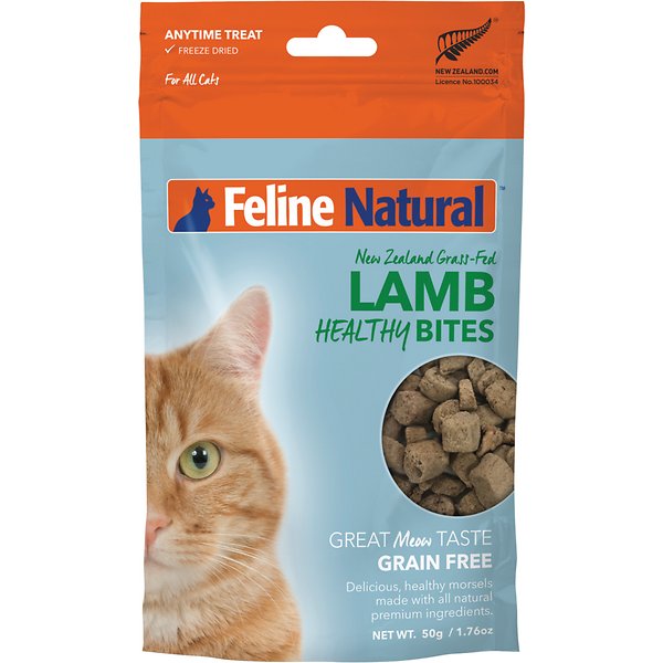 K9 Freeze Dried Healthy Natural Lamb Bites Cat Treats 50g