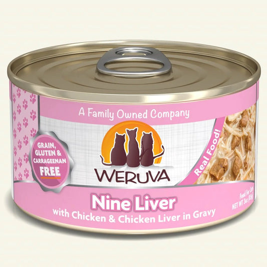 Weruva Nine Liver Cat Can
