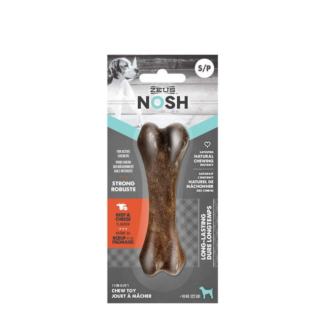 Zeus NOSH Chew Bone - Beef & Cheese Flavor - Medium