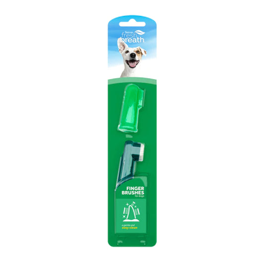 Tropiclean Fresh Breath Finger Toothbrush 2pk