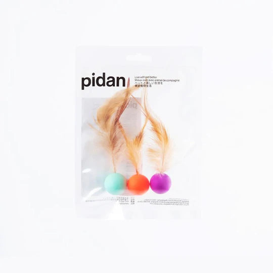 Pidan Bouncy Ball Cat Toys 3 pcs