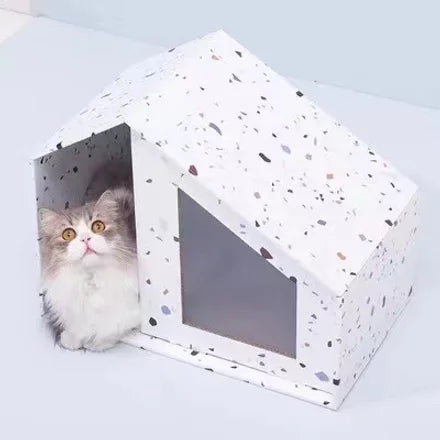 Furrytail Little House - White