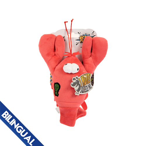 GoDog Chew Guard- Action Plush- Lobster