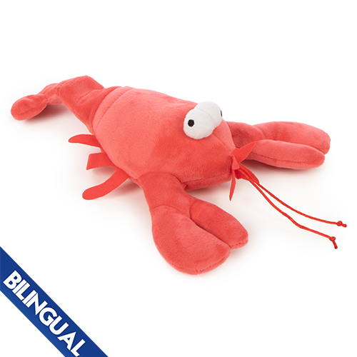 GoDog Chew Guard- Action Plush- Lobster