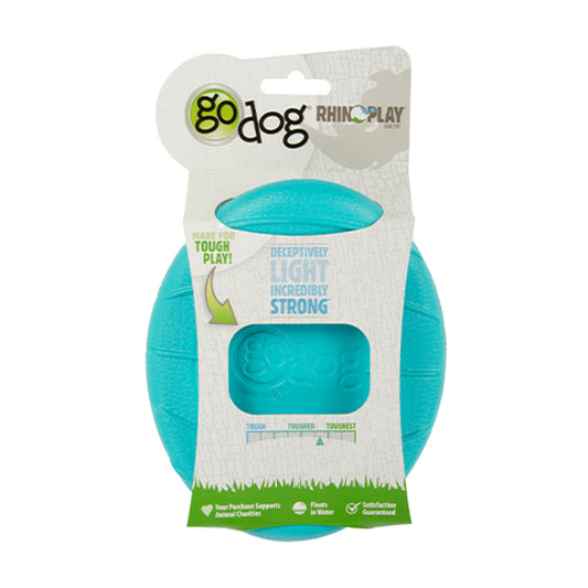 GoDog Flip \ Teal Dog Toys