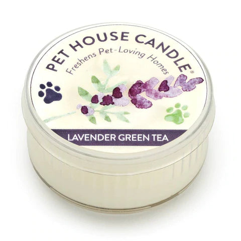 ONE FUR ALL Pet House Mini Candles Lavender Green Tea
