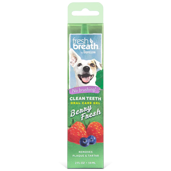 Tropiclean Fresh Breath Oral Gel Berry Fresh 2oz