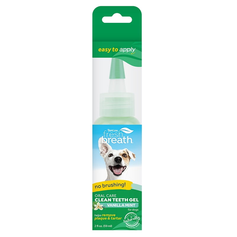 Tropiclean Fresh Breath Oral Gel Vanilla Mint 2oz