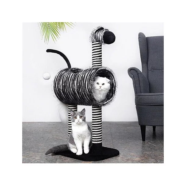 Zeze Jungle Zebra Cat Tree
