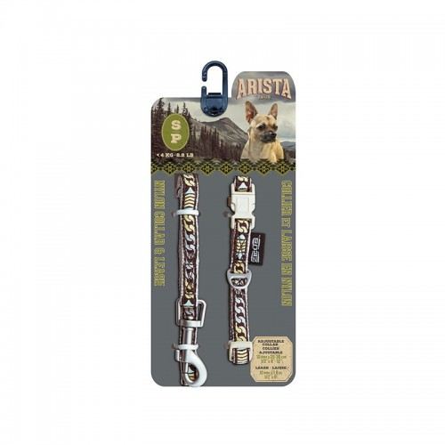 Zeus Arista Collar & Leash Set Bluegrass