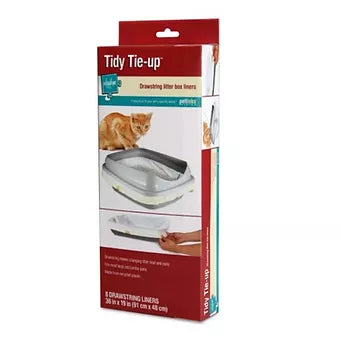 petlinks Litter Acc. Tidy Tie-Up Drawstring Liners
