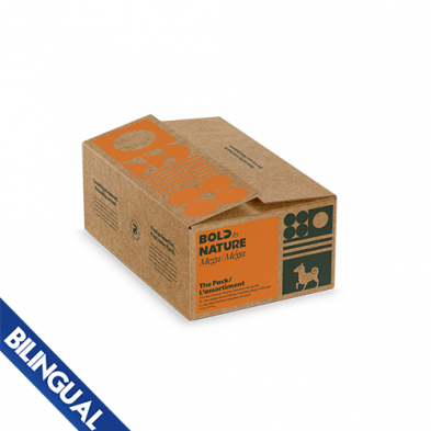 Bold by Nature Mega Dog Chicken Variety Box Frozen Dog Food (48 x 8 oz Patties)