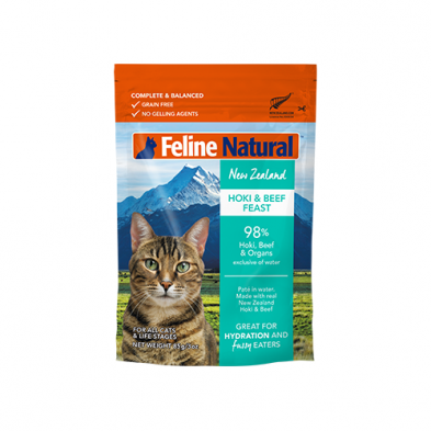 K9 Hoki & Beef Feast Pouch Wet Cat Food