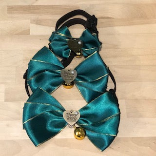 PT Green Bow Tie Collar