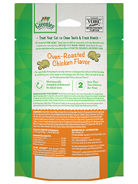 Greenies Chicken Dental Cat Treats