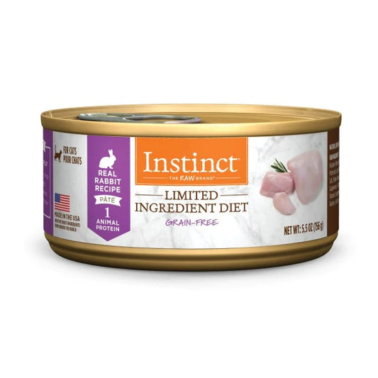 INSTINCT LID with Real Rabbit Cat Wet Food