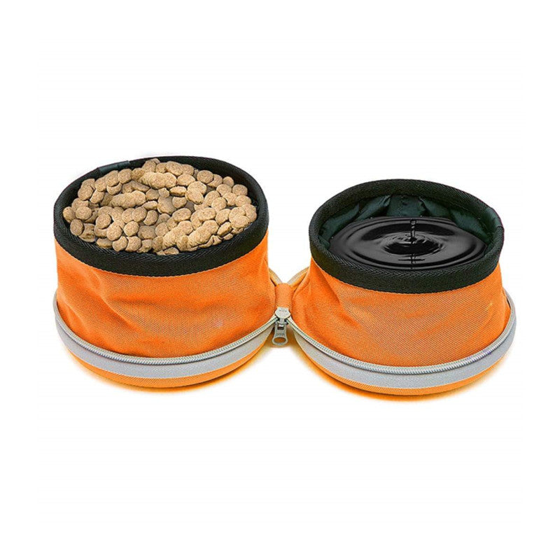 Muttravel 2-in-1 Bowl 750ml Orange