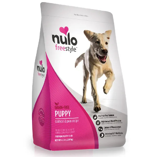 Nulo Freestyle High-Meat Kibble for Puppies - Salmon & Peas Recipe