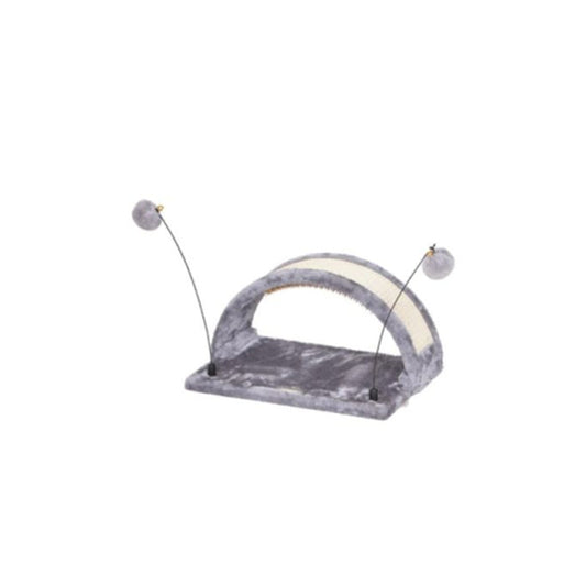 Bud-Z Denali Massage Scratch and Play Bow Grey