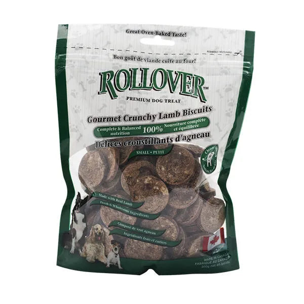 Rollover Medium Gourmet Crunchy Lamb & Rice Biscuits 300g