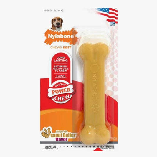 Nylabone Power Chew Peanut Butter Chew Toy