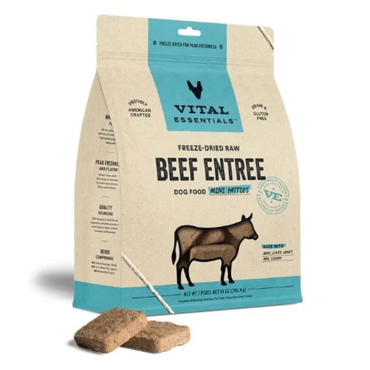 VE Beef Entree Mini Patties FD Dog Food