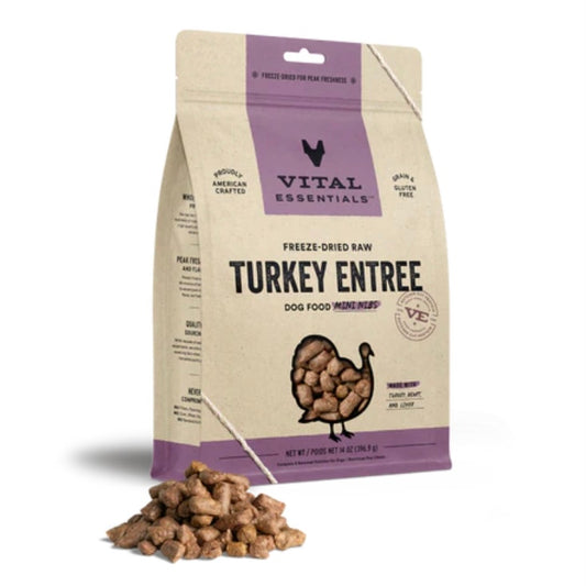 VE Turkey Entree Mini Nibs FD Dog Food