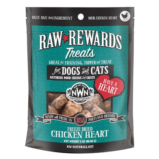 Northwest Naturals Freeze-dried Chicken Heart Treats