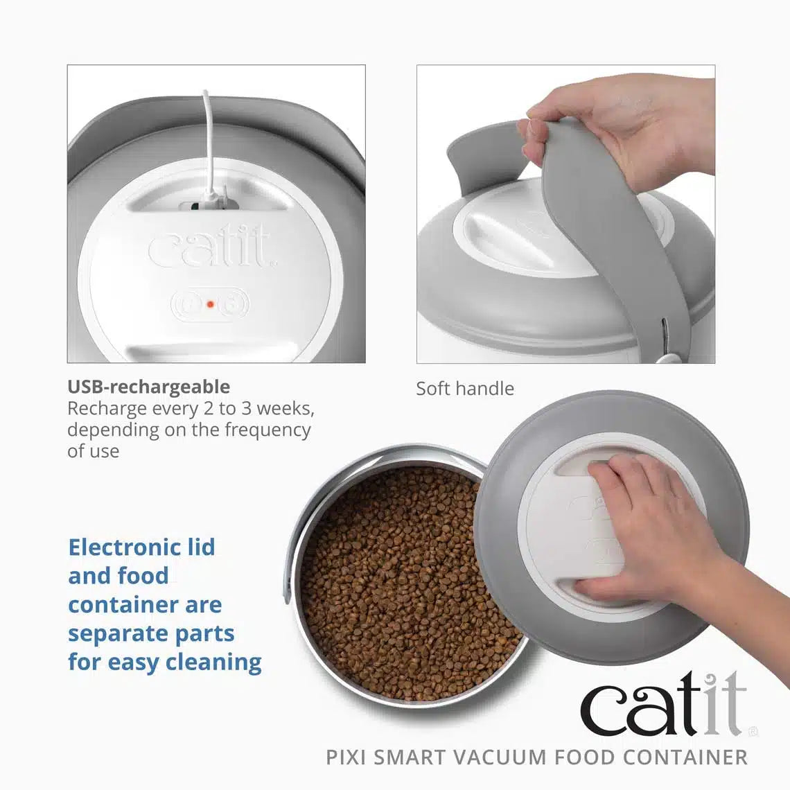 Catit Pixi Smart Vacuum Food Container