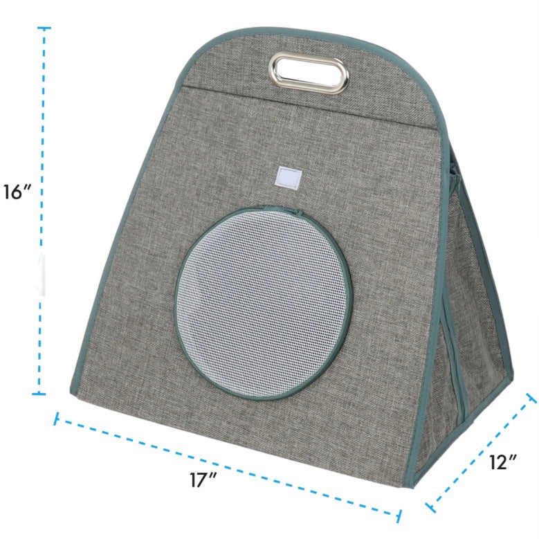 Ware Cat Bag with Scratching Surface & Toy