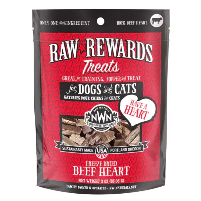 Northwest Naturals Freeze-dried Beef Heart Treats