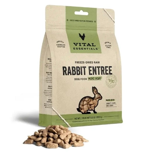 VE Rabbit Entree Mini Nibs FD Dog Food