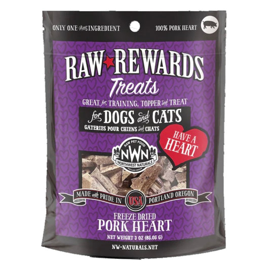 Northwest Naturals Freeze-dried Pork Heart Treats