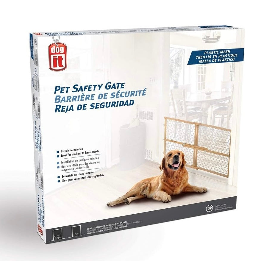 Dogit Plastic Mesh Pet Safety Gate