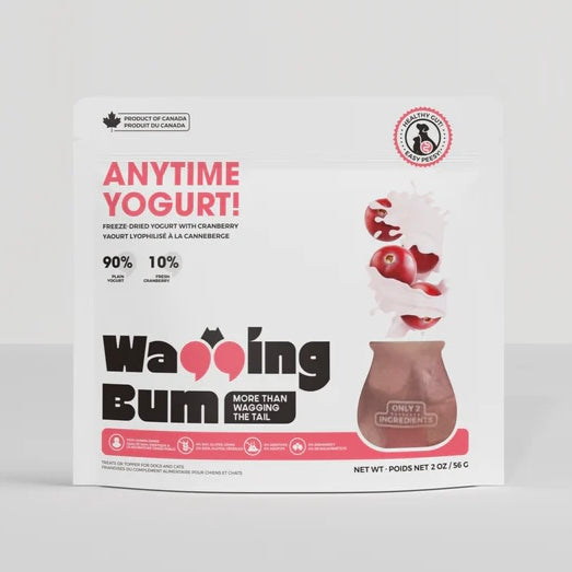 Wagging Bum Anytime Yogurt! with Cranberry