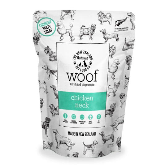 Woof Air Dried Chicken Neck Treats