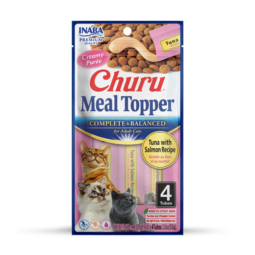 INABA Churu Meal Topper Tuna with Salmon Recipe