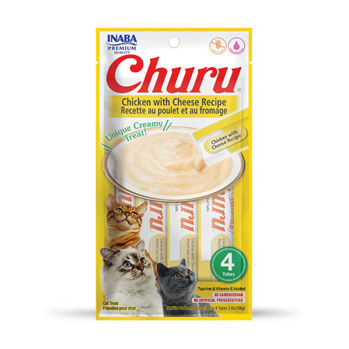 INABA Churu Purées Chicken with Cheese Recipe
