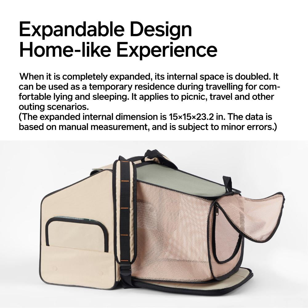 PIDAN Expanded and Closed Two Modes of One Backpack