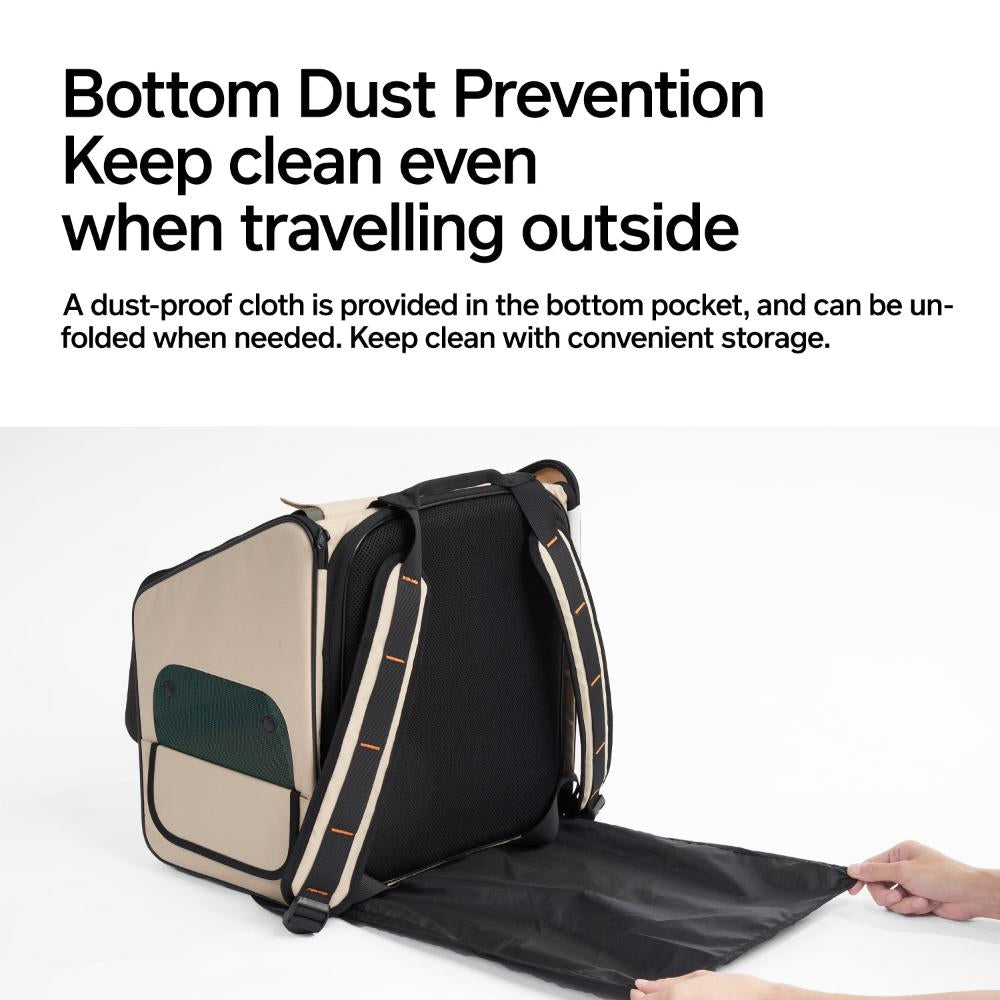 PIDAN Expanded and Closed Two Modes of One Backpack