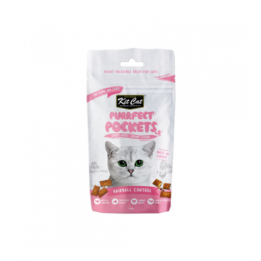 KitCat Purrfect Pockets Hairball Control Cat Treat