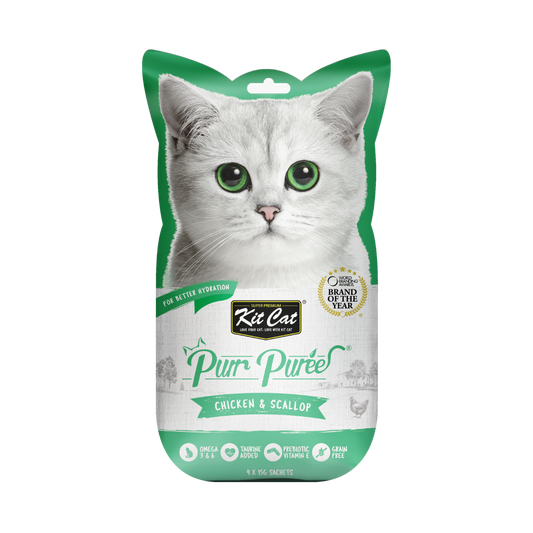 KitCat PurrPuree Chicken & Scallop
