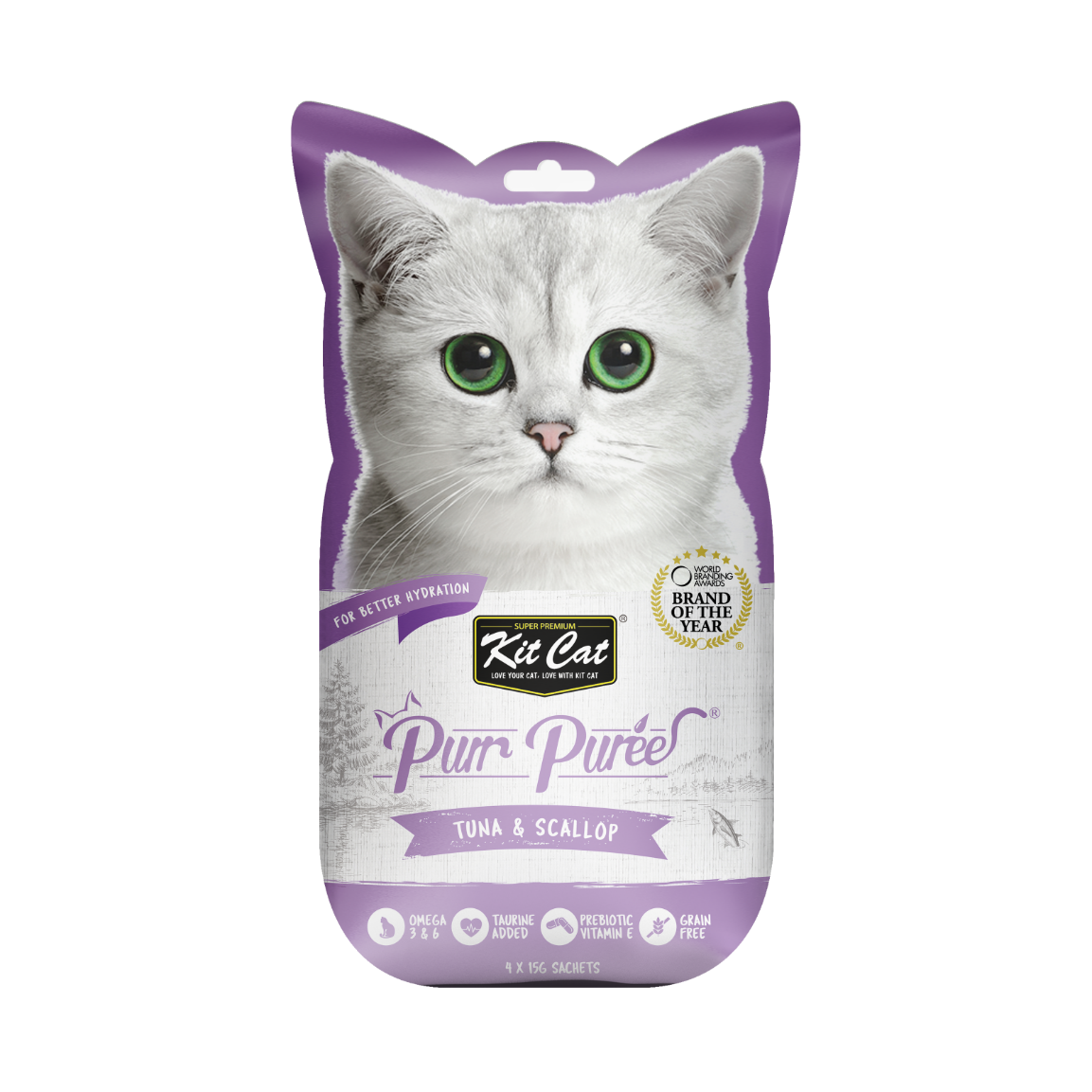KitCat PurrPuree Tuna & Scallop