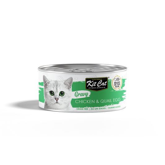 KitCat Gravy Chicken & Quail Egg