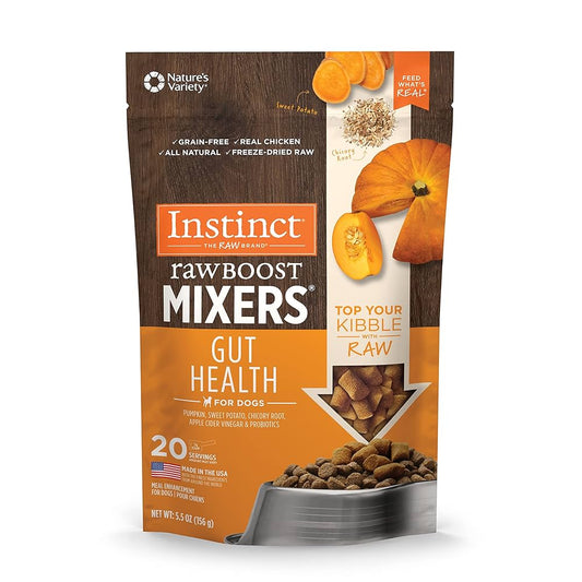 INSTINCT Raw Boost Mixers Gut Health Dog Freeze-Dried Food