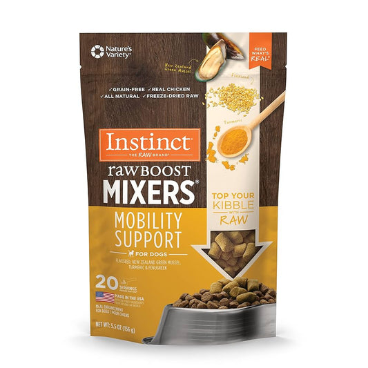 INSTINCT Raw Boost Mixers Mobility Support Dog Freeze-Dried Food