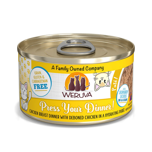 Weruva Press Your Dinner Cat Can