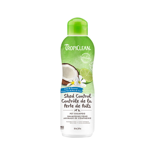 Tropiclean Shed Control Shampoo - Lime & Coconut