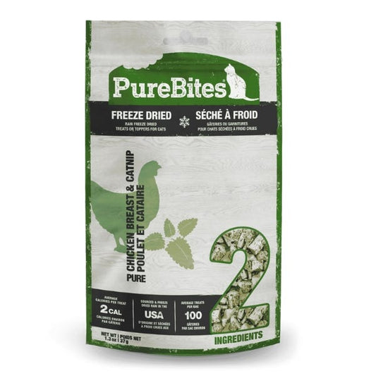 PureBites Chicken Breast & Catnip Freeze-Dried Cat Treats